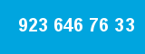 923 646 76 33 923 646 76 33